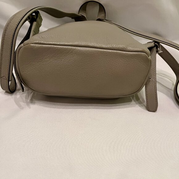 Michael Kors Taupe Colored Small Backpack Purse - Picture 3 of 4